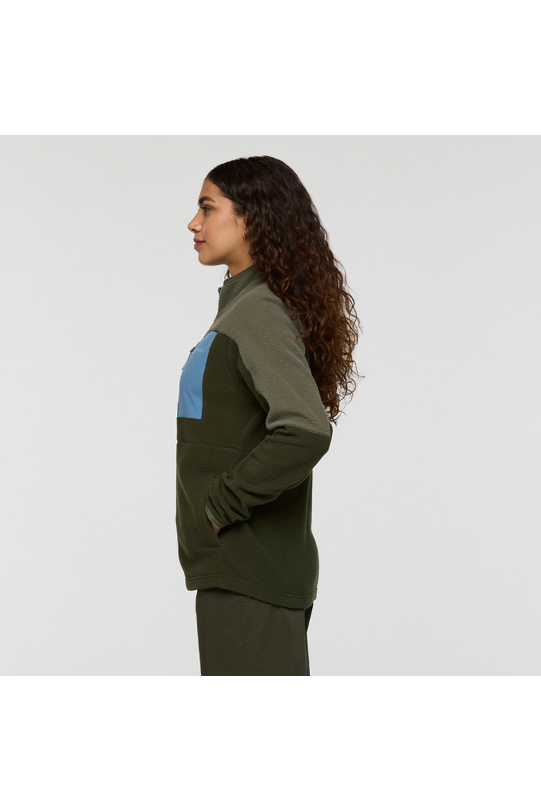 Abrazo Fleece Full-Zip Jacket - Women's, Alternate, color, Fatigue/Woods