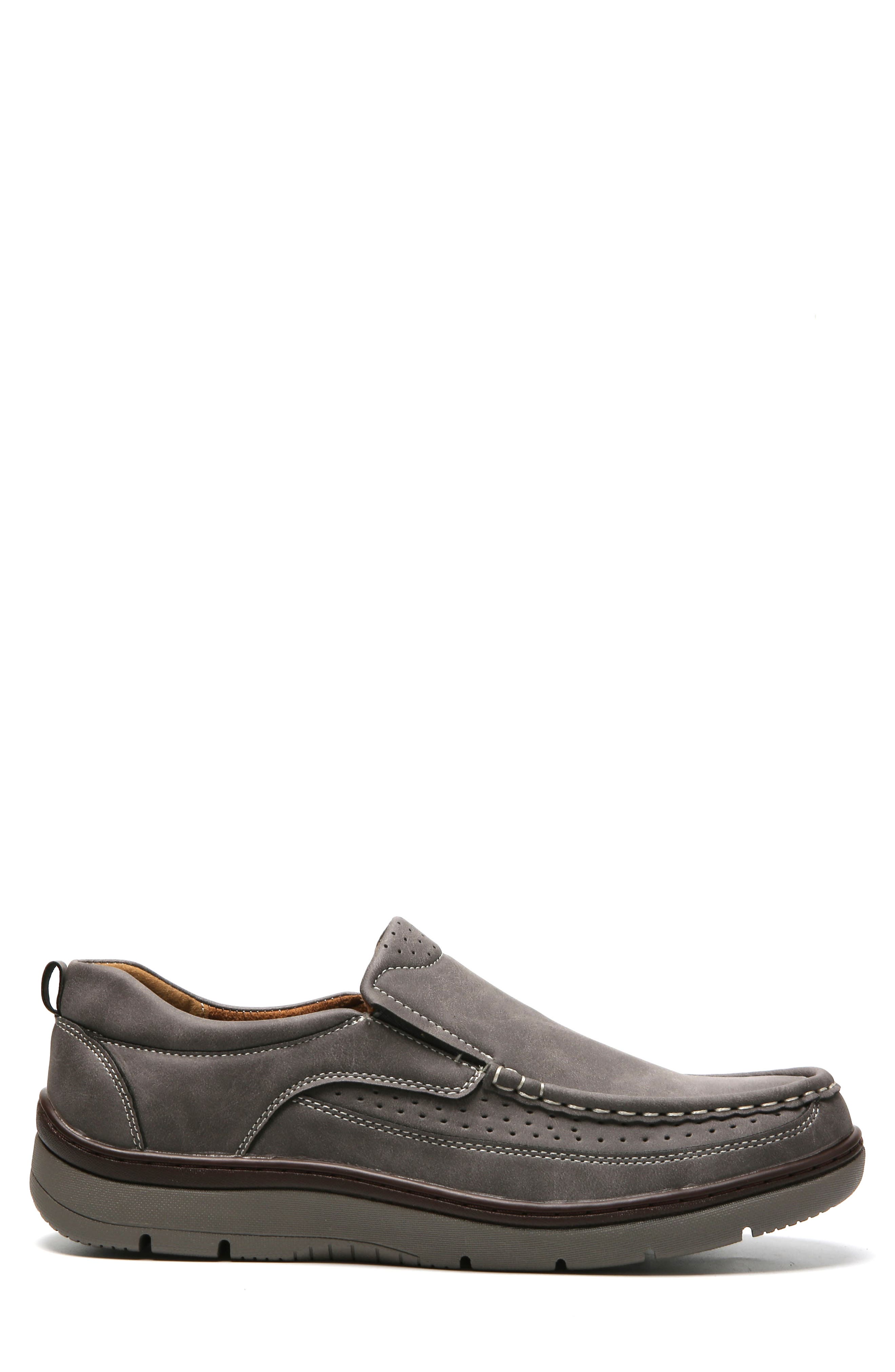 ASTON MARC Comfort Slip-On Loafer, Alternate, color, Grey
