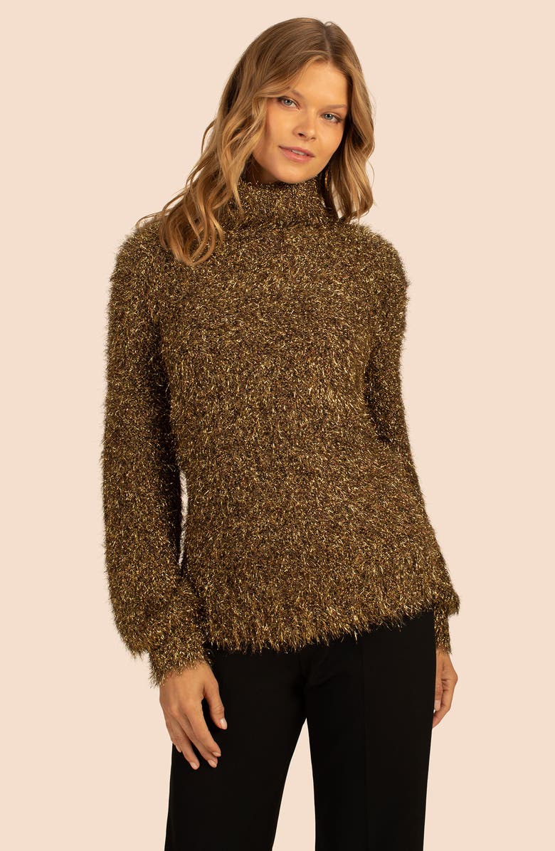 Trina Turk Elara Turtleneck Sweater, Alternate, color,