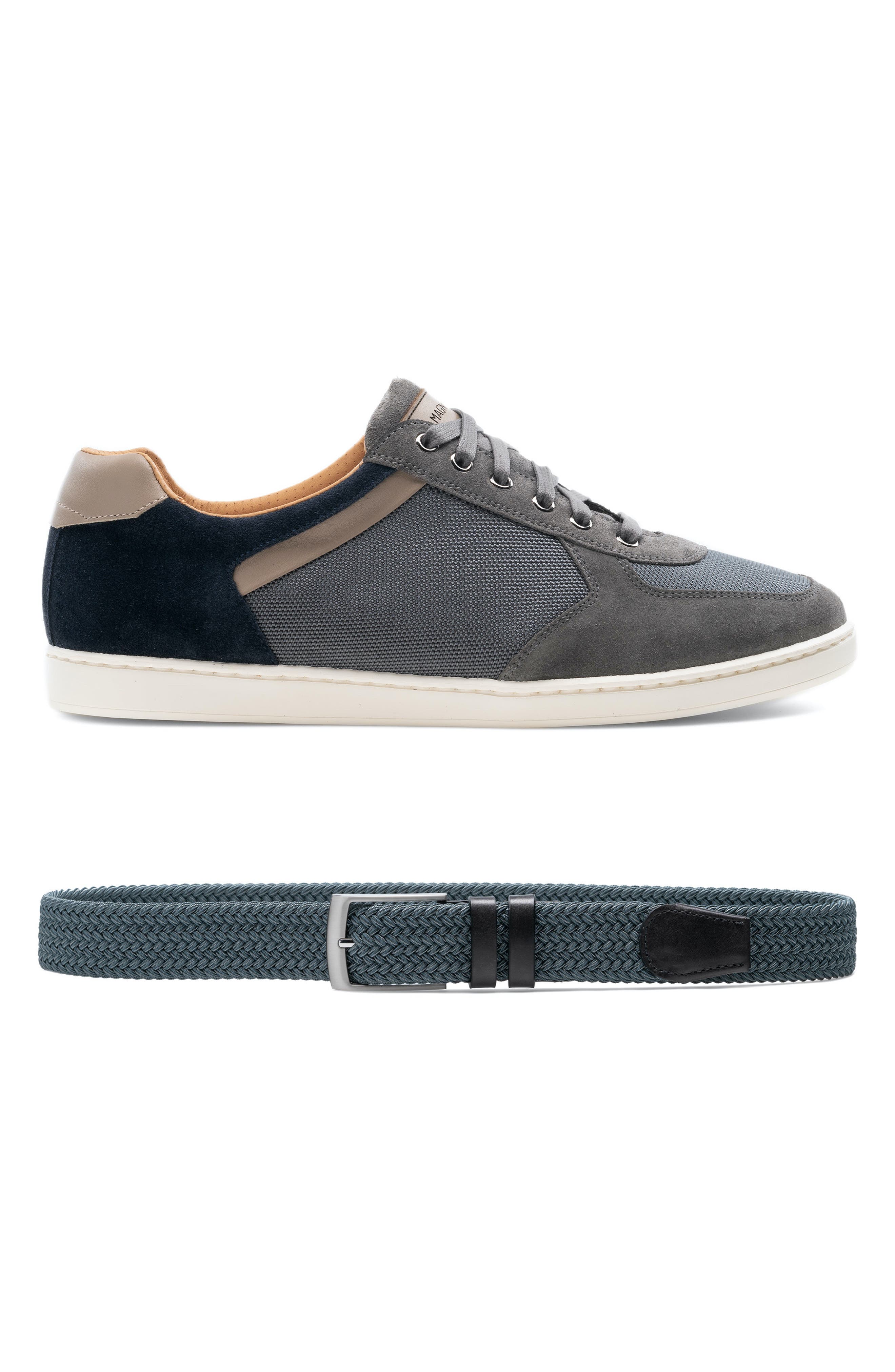 Magnanni Echo Lo II Sneaker, Alternate, color, 