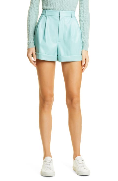 Conry Faux Leather Shorts