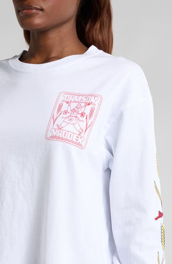 Fresh Bread Long Sleeve Organic Cotton Graphic T-Shirt
