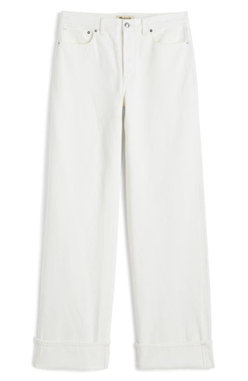 Madewell Low-slung Baggy Jeans In White