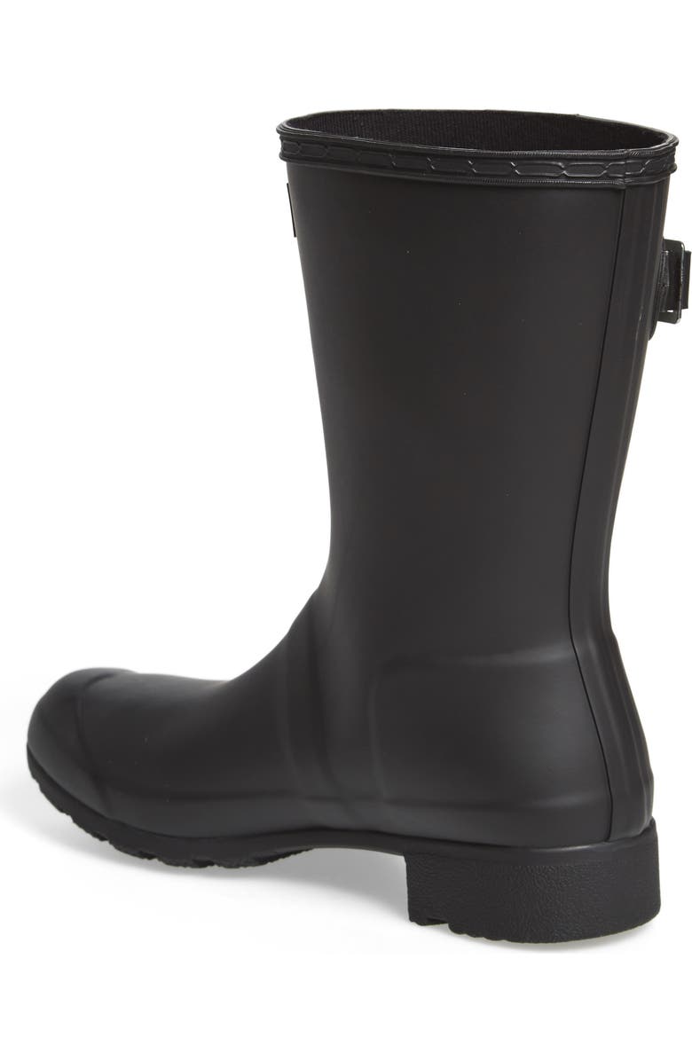 Hunter Original Tour Short Packable Rain Boot, Alternate, color,
