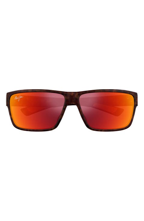 Uila 62mm PolarizedPlus2® Oversize Rectangular Sunglasses