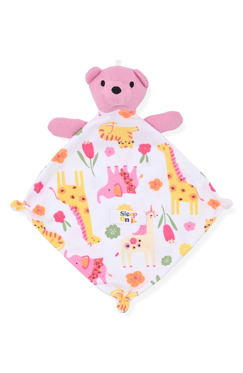 SLEEP ON IT Fitted One-Piece Pajamas & Snuggle Buddy Blanket Set, Alternate, color,