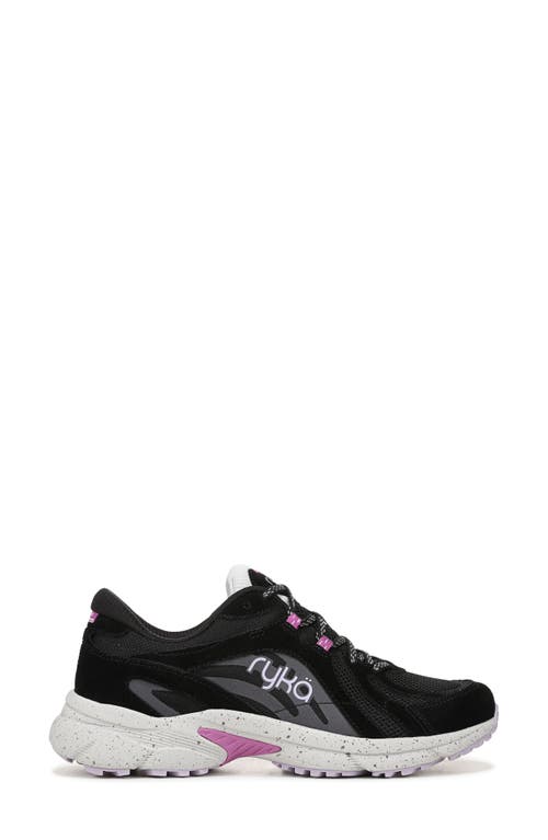 Ryka Rykä Skylift Trail Walking Sneaker In Black