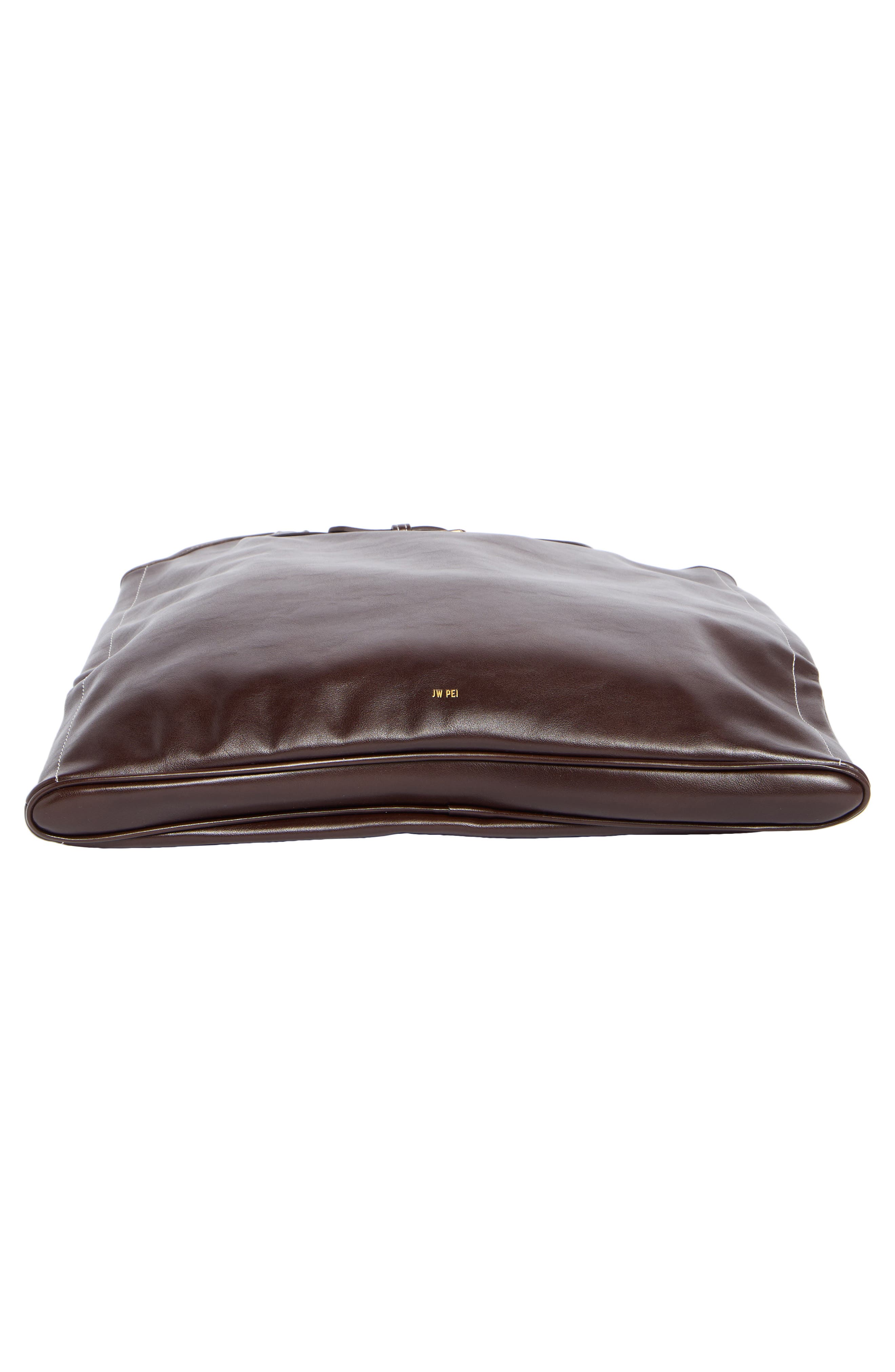 Brooke Belted Faux Leather Tote