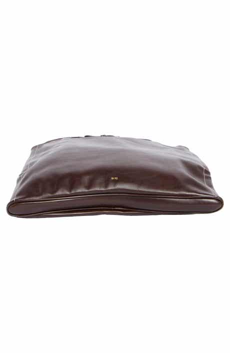 Brooke Belted Faux Leather Tote