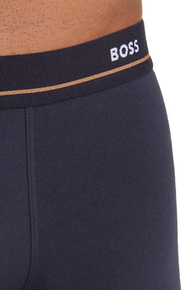 BOSS Assorted 5-Pack Essential Cotton Stretch Jersey Trunks, Alternate, color, 
