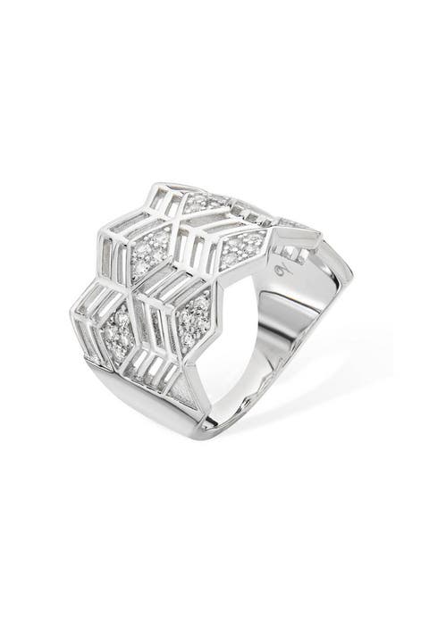 Art Deco Full Triangle Ring