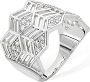 Lucy Quartermaine Art Deco Full Triangle Ring