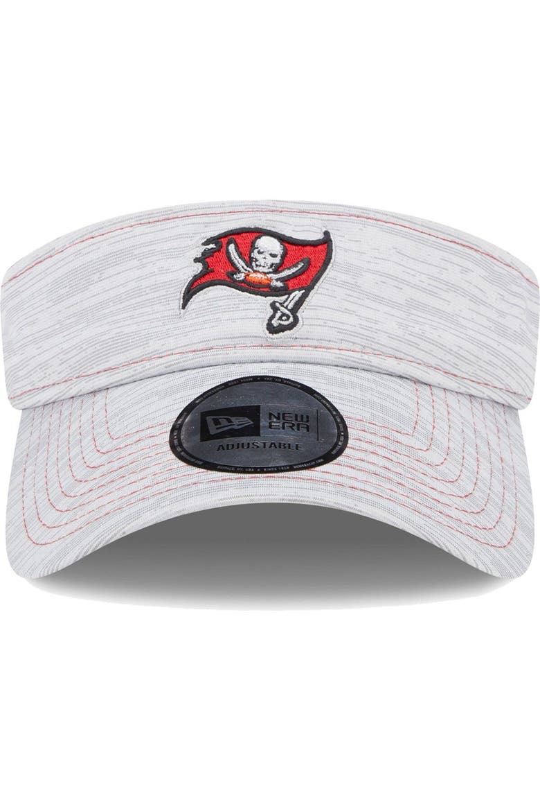 Men's New Era Gray Tampa Bay Buccaneers Adjustable Visor, Alternate, color, Gray