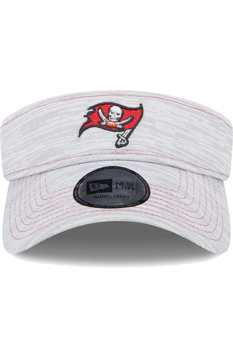 New Era Men's New Era Gray Tampa Bay Buccaneers Adjustable Visor, Alternate, color, 