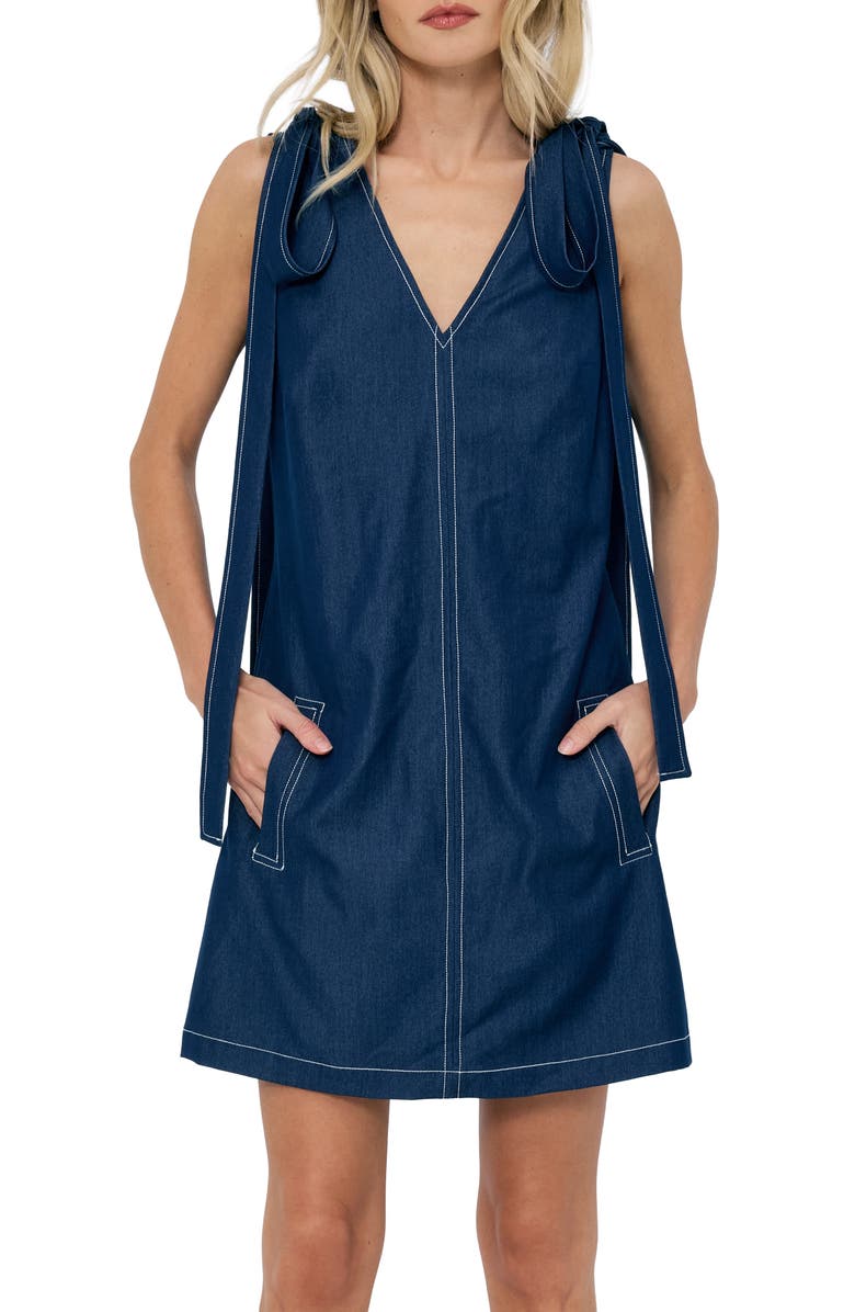 CIEBON Sila Sleeveless Minidress, Alternate, color,