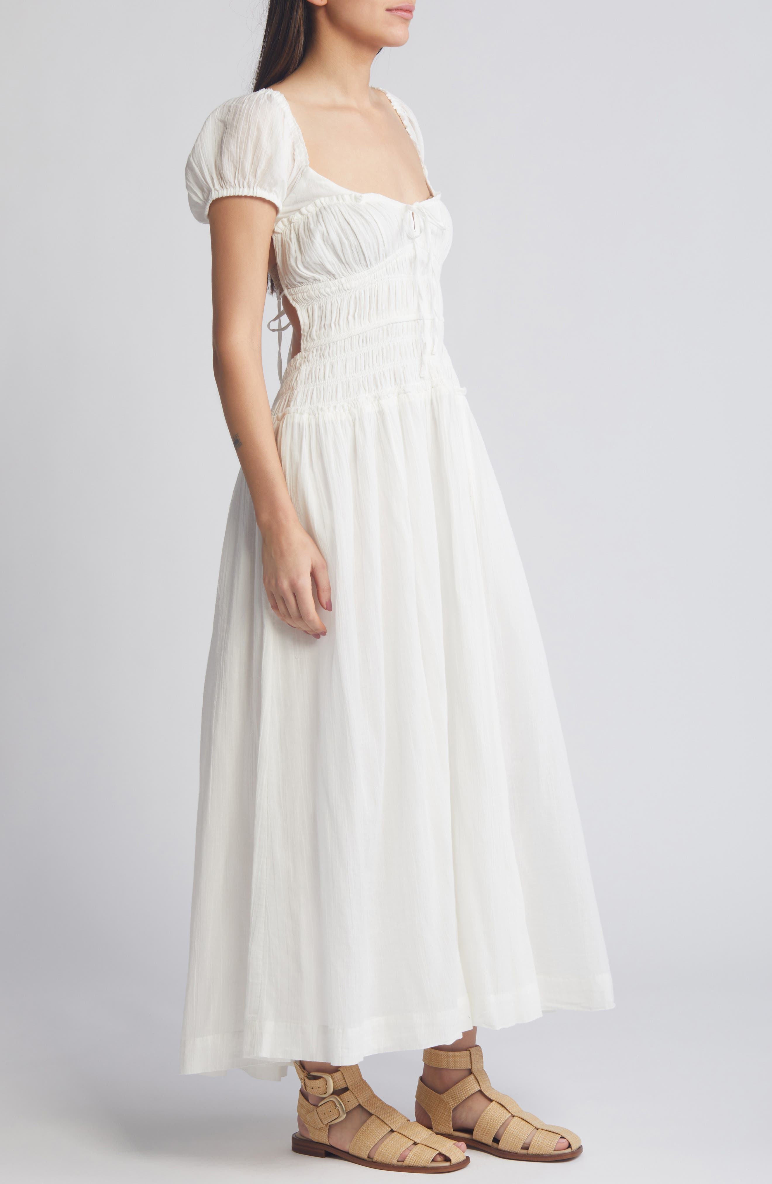 feeling bonita strappy back maxi dress Free People Feeling Bonita Maxi Dress In Pineapple Slice - 45% Off