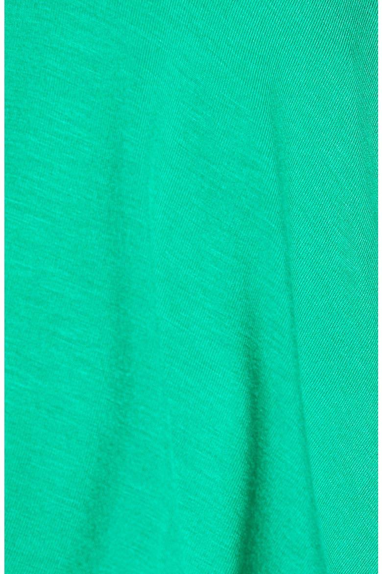 Wrap Tie Back Peplum Top, Alternate, color, KELLY GREEN