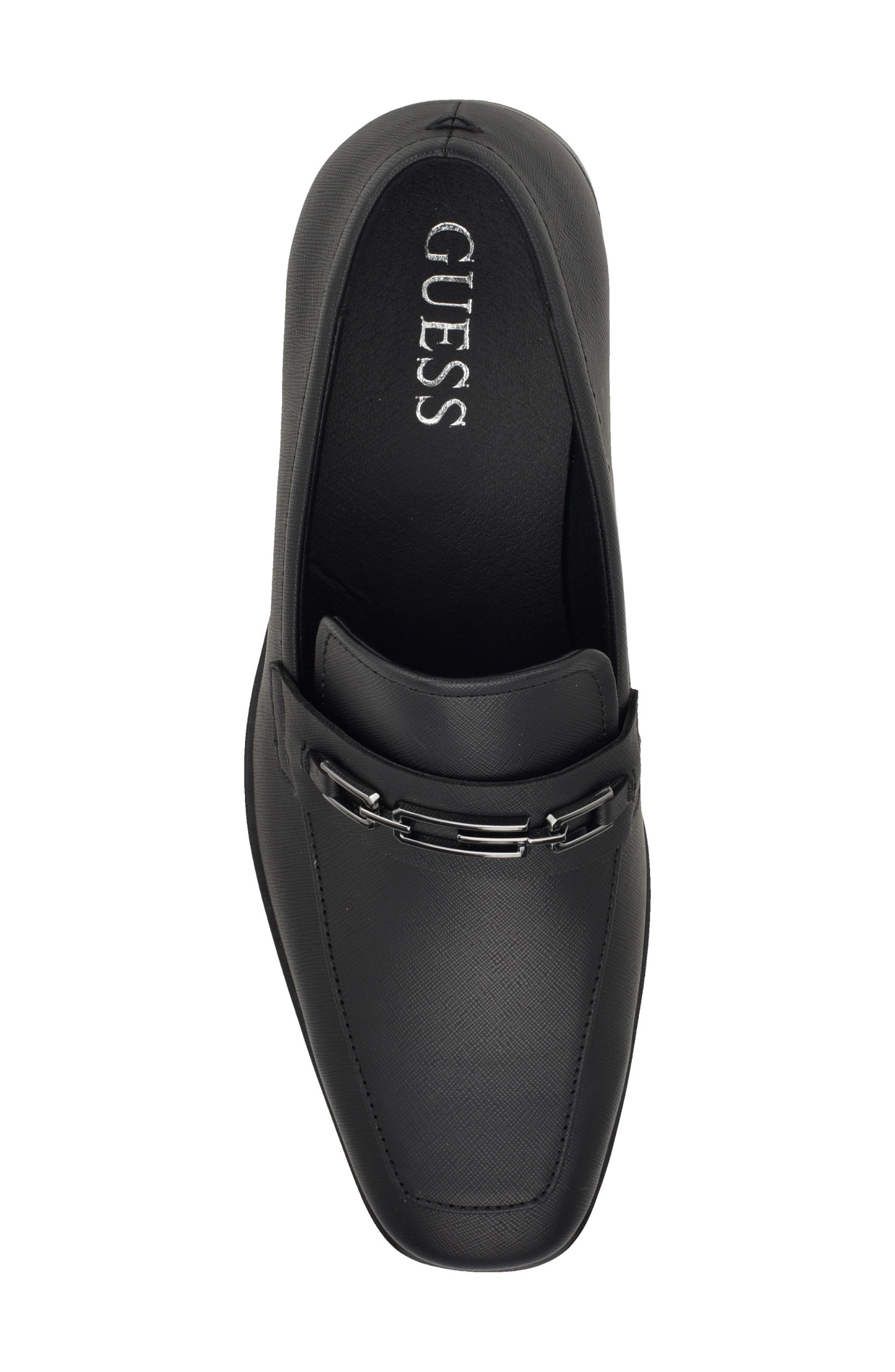 Hendo Penny Loafer, Alternate, color, BLACK SAFFIANO
