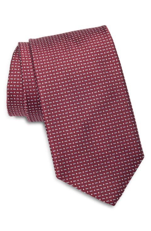 Pin Dot Silk Tie