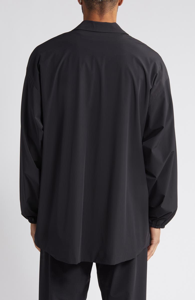 Fear of God Essentials Oversize Stretch Nylon Zip Jacket, Alternate, color, 