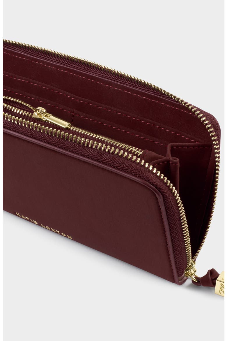 Large Purse, Alternate, color, Cherry Suedette