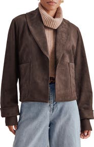 Splendid x @cellajaneblog Faux Suede Jacket