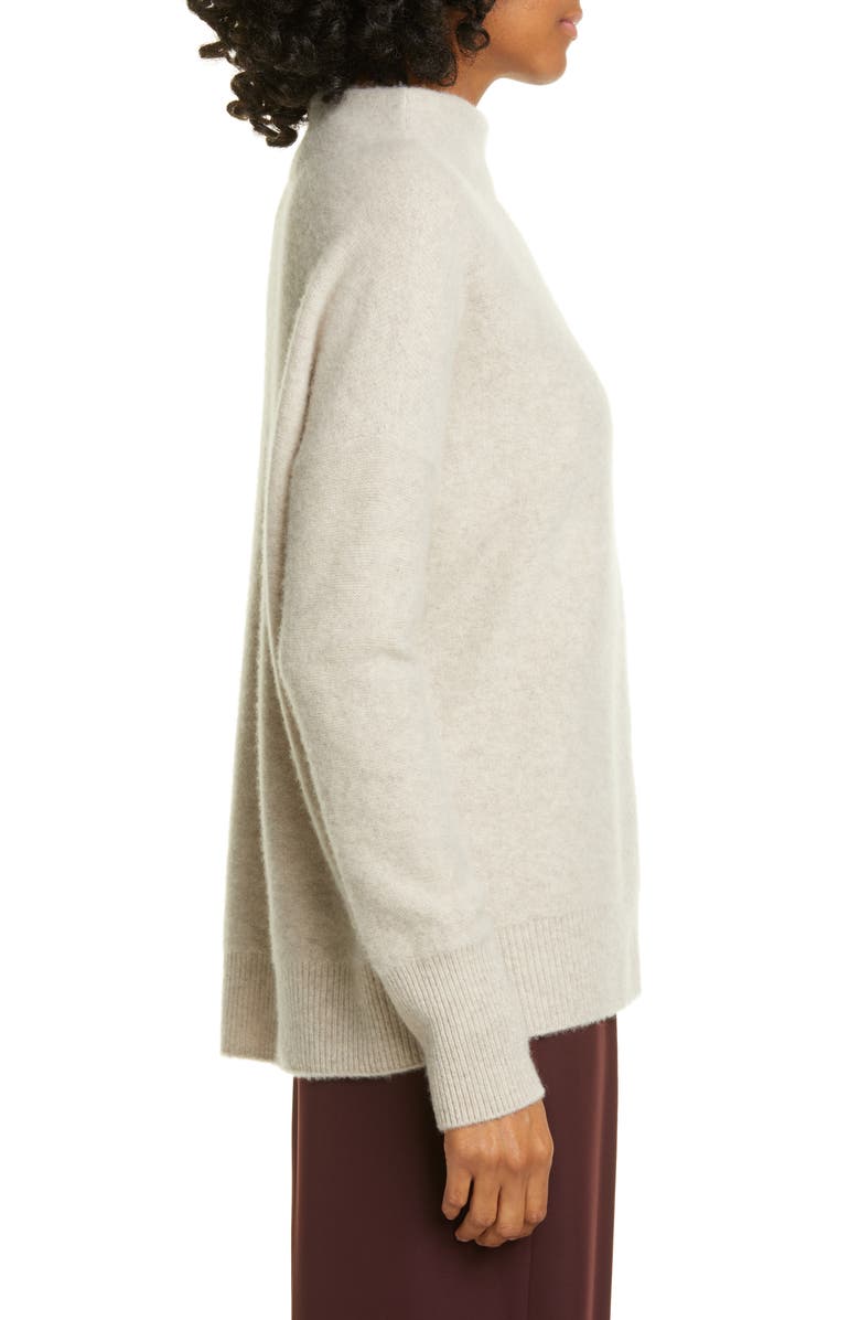Vince Boiled Cashmere Funnel Neck Pullover, Alternate, color, 