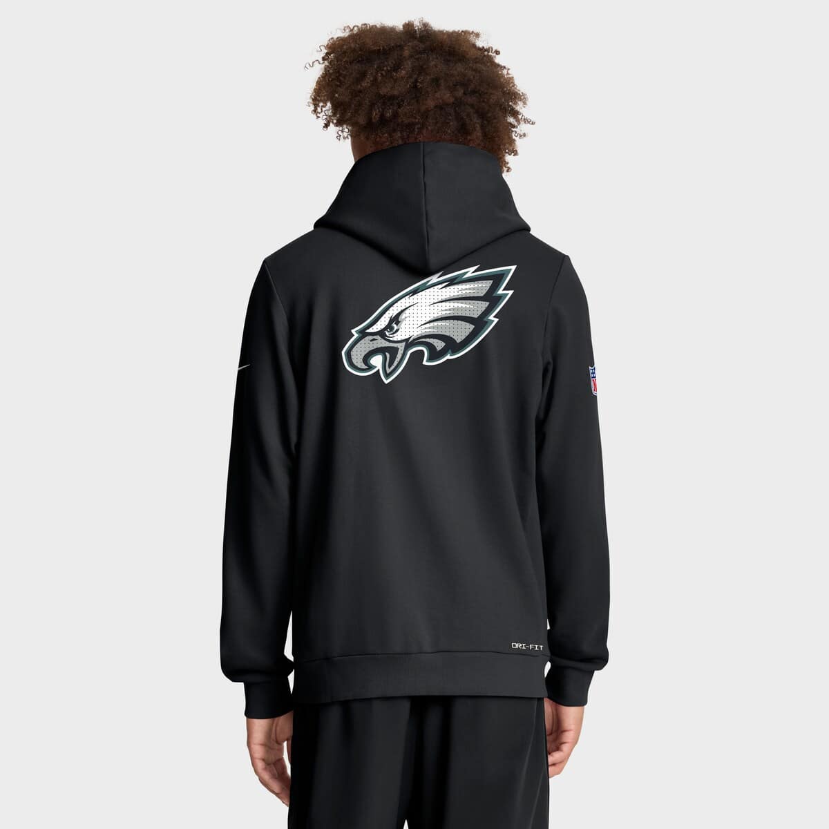black nike eagles hoodie
