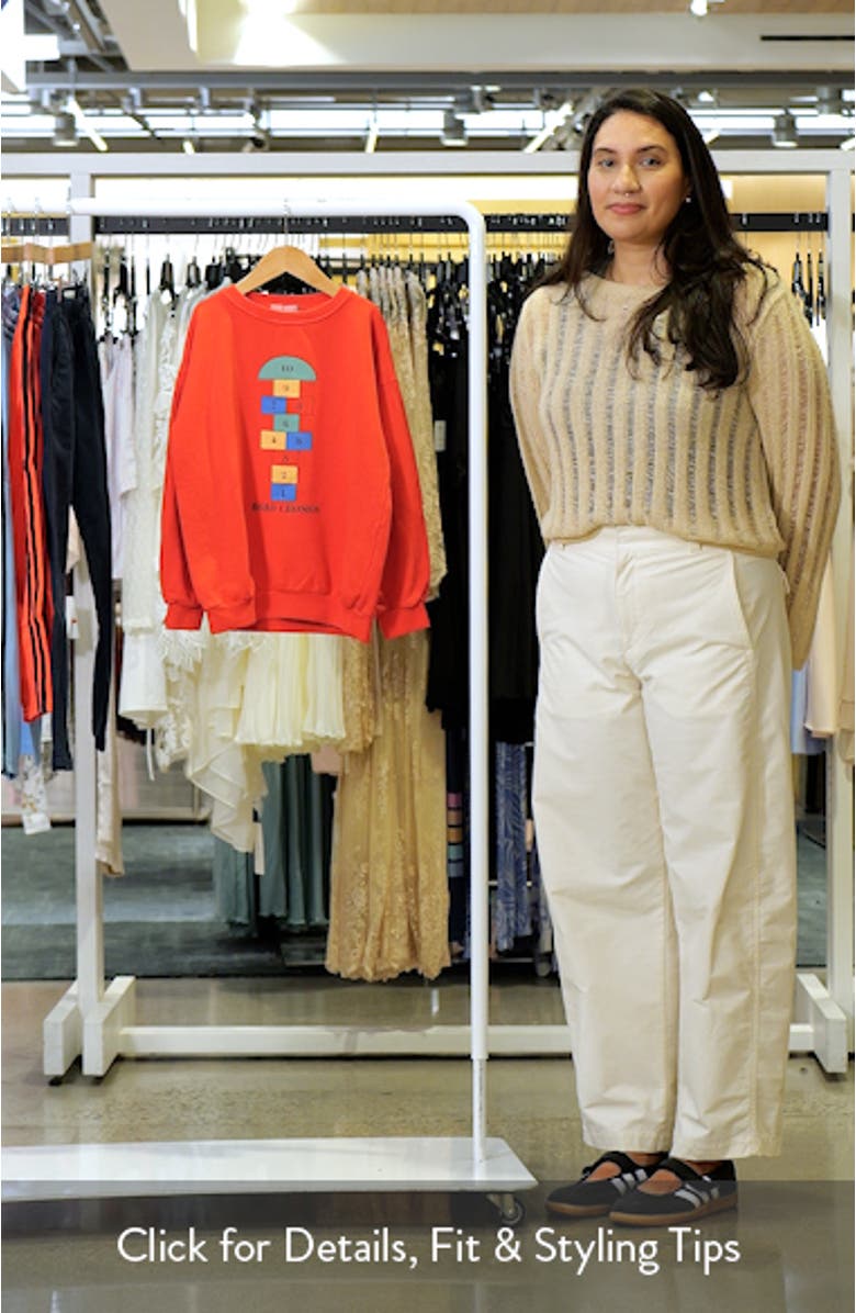 Kids' Hopscotch Organic Cotton Sweatshirt, sales video thumbnail