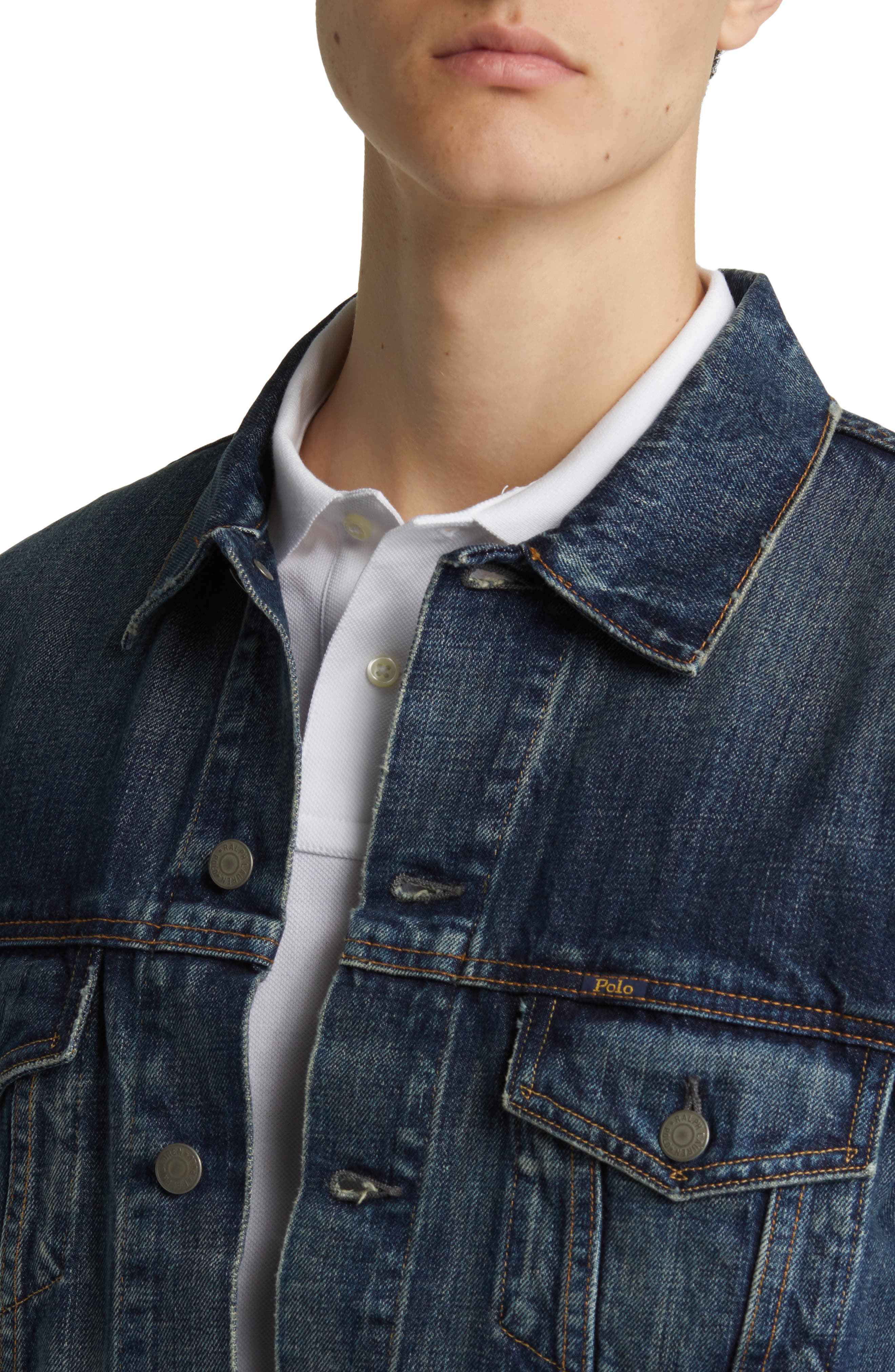 Polo Ralph Lauren Icon Denim Trucker Jacket — фото 4