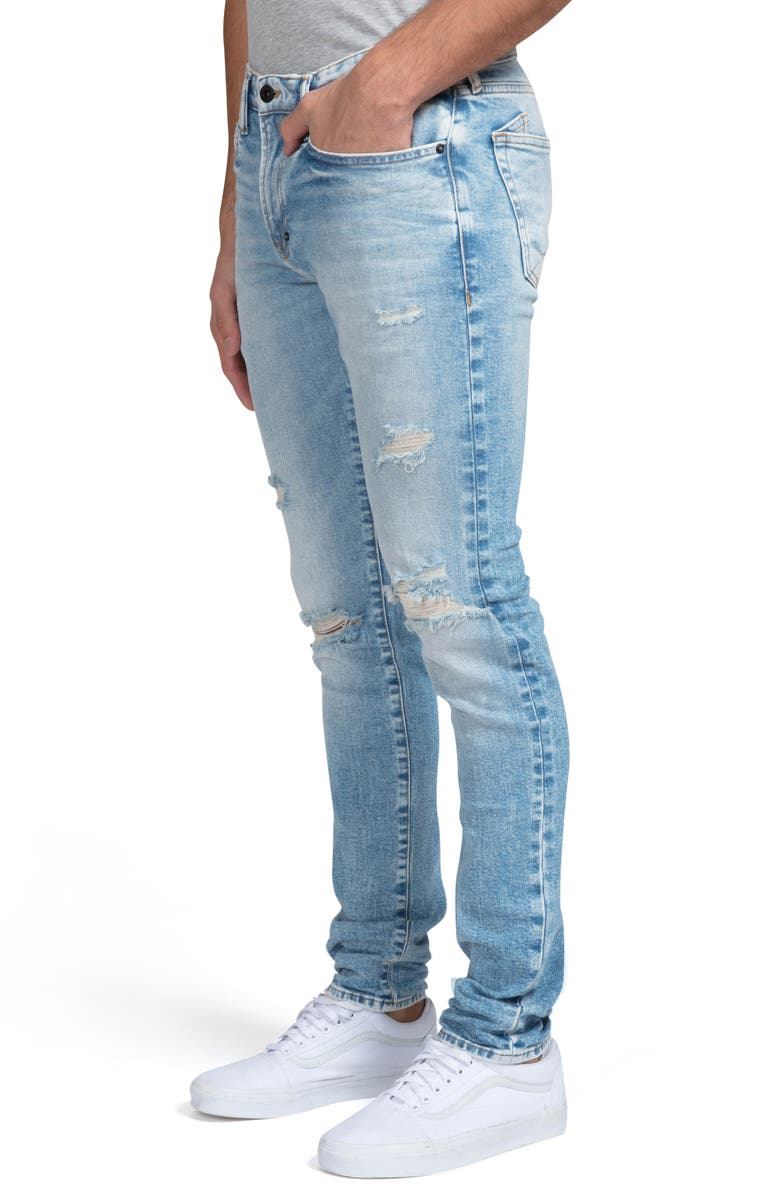 PRPS Windsor Ripped Extra Slim Fit Jeans, Alternate, color, 