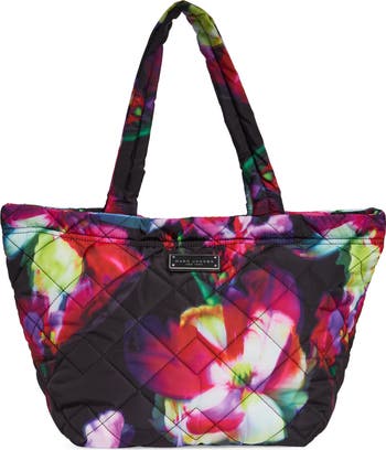 Marc Jacobs Medium Floral Print Quilted Nylon Tote  display picture 1