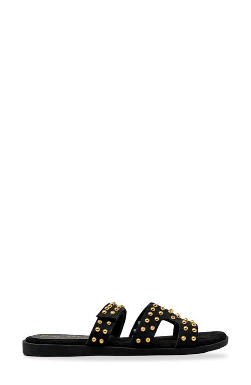 Chase & Chloe Chase And Chloe Khari Studded Slide Sandal