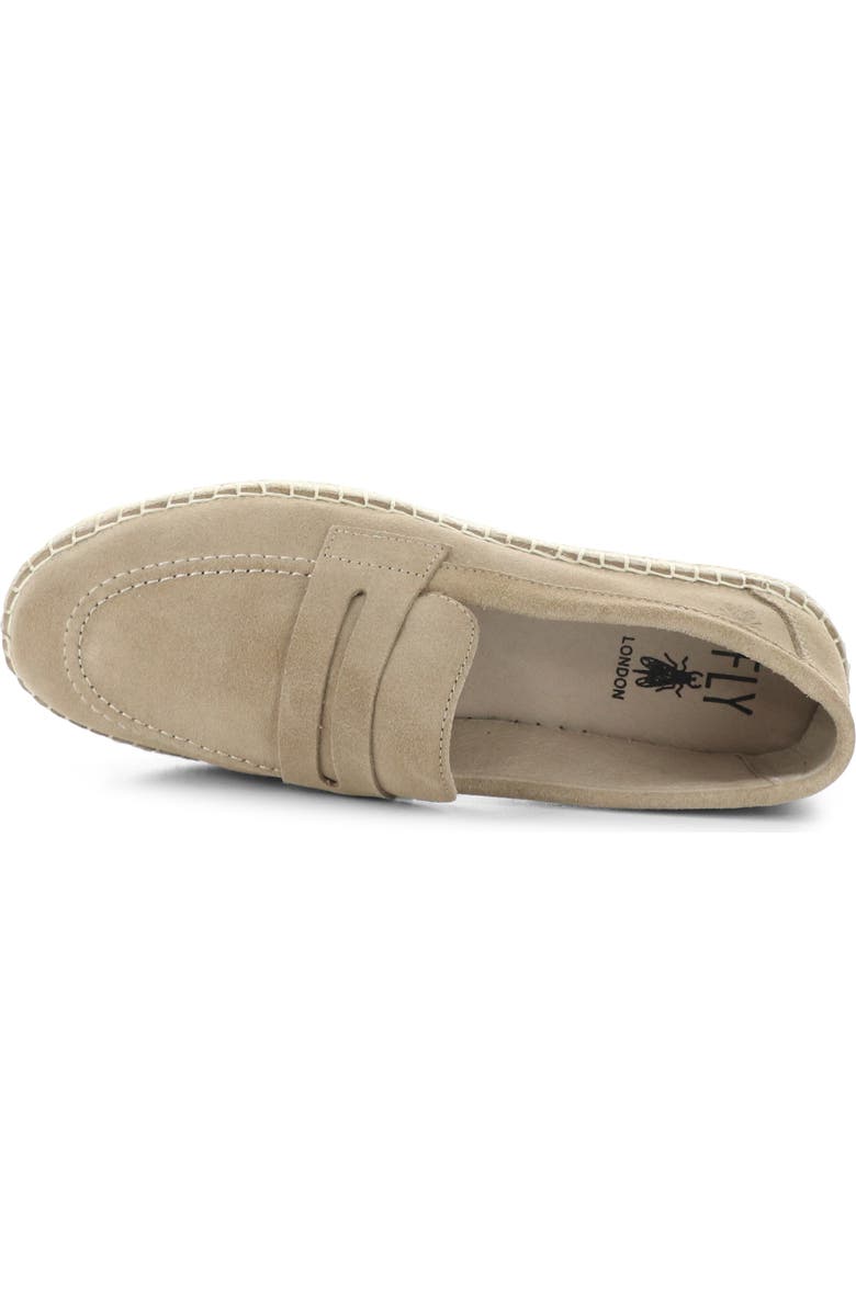 Fly London Loafer Espadrille Sneaker, Alternate, color, Taupe Suede