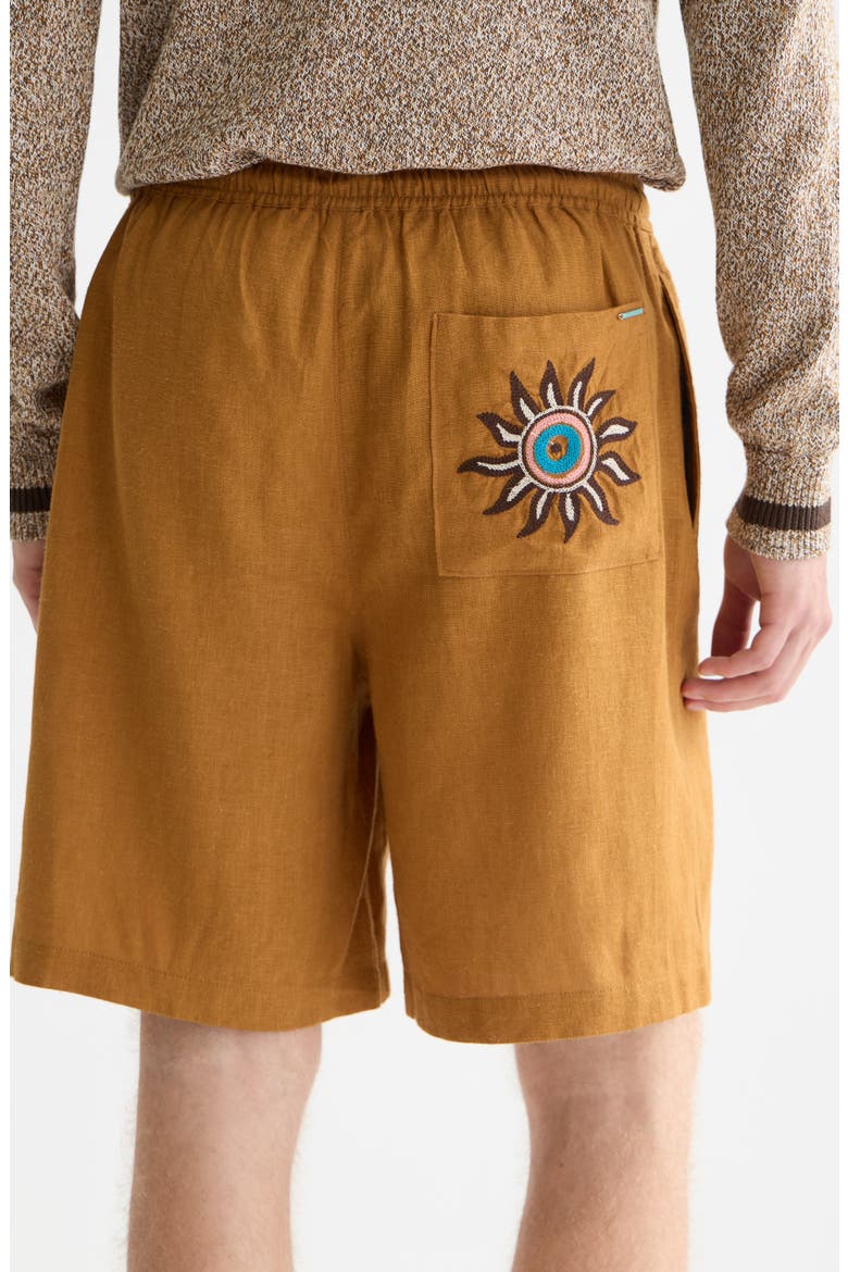 Wide Fit Bermuda Shorts, Alternate, color, CATHAY SPICE