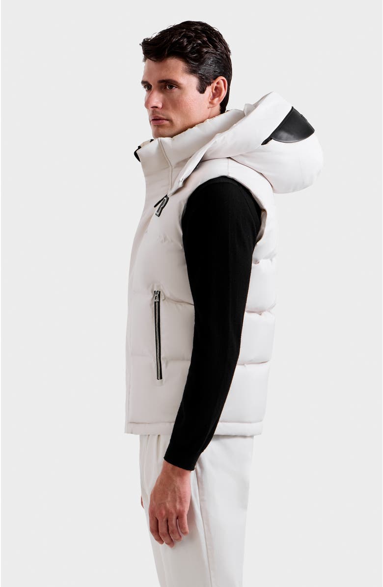 Rudsak Ren Heritage Down Puffer Vest, Alternate, color, Vanilla