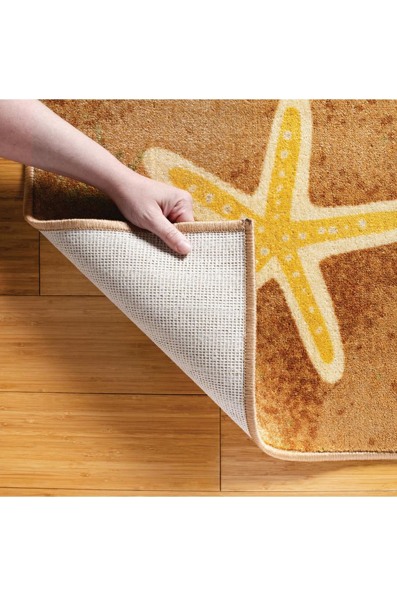 Seating Seashells Carpet - 6' x 9' Rectangle, Alternate, color, Beige