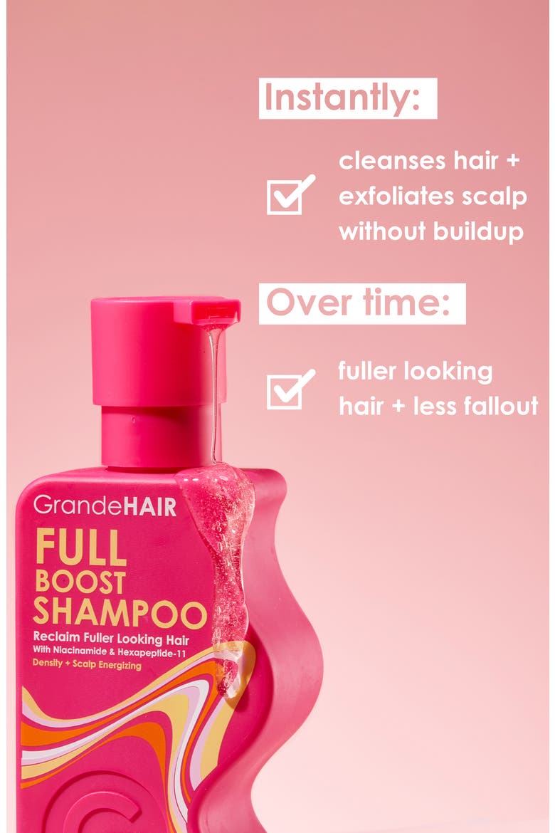 GrandeHAIR Full Boost Shampoo, Alternate, color, NONE
