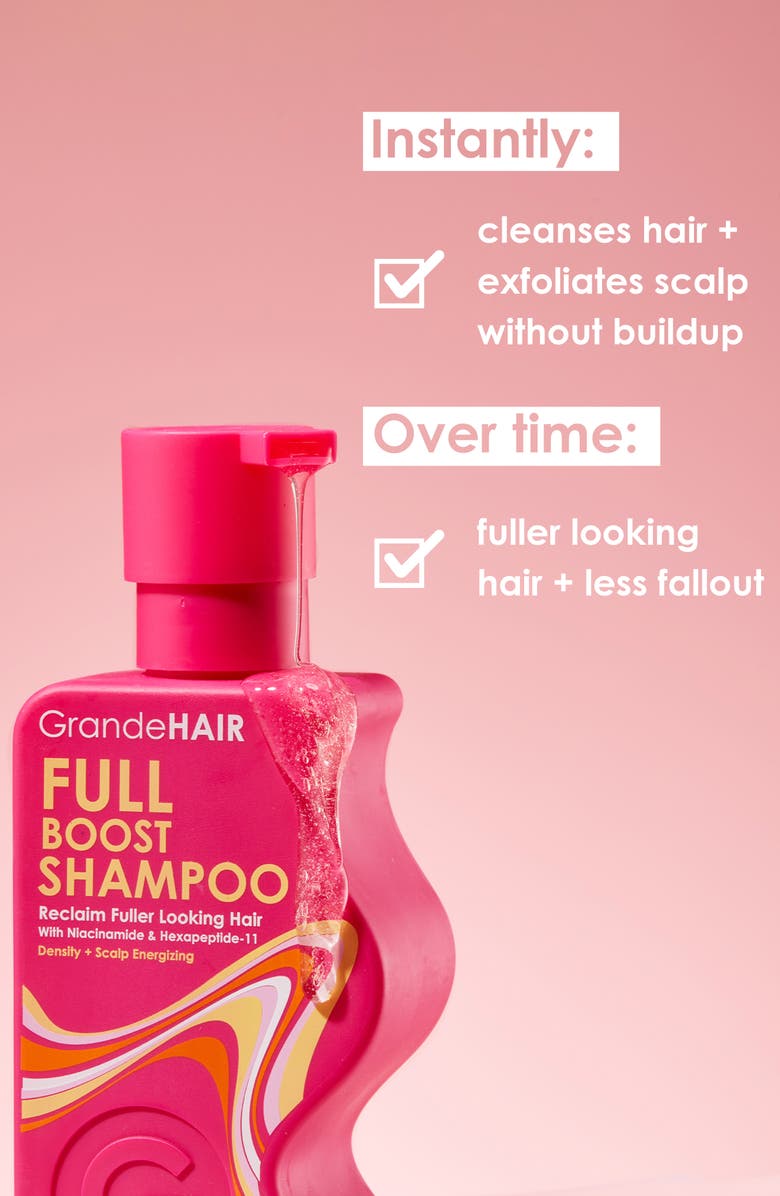 Grande Cosmetics GrandeHAIR Full Boost Shampoo, Alternate, color, 