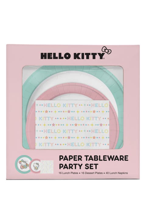 x Hello Kitty® Paper Tableware Party Set
