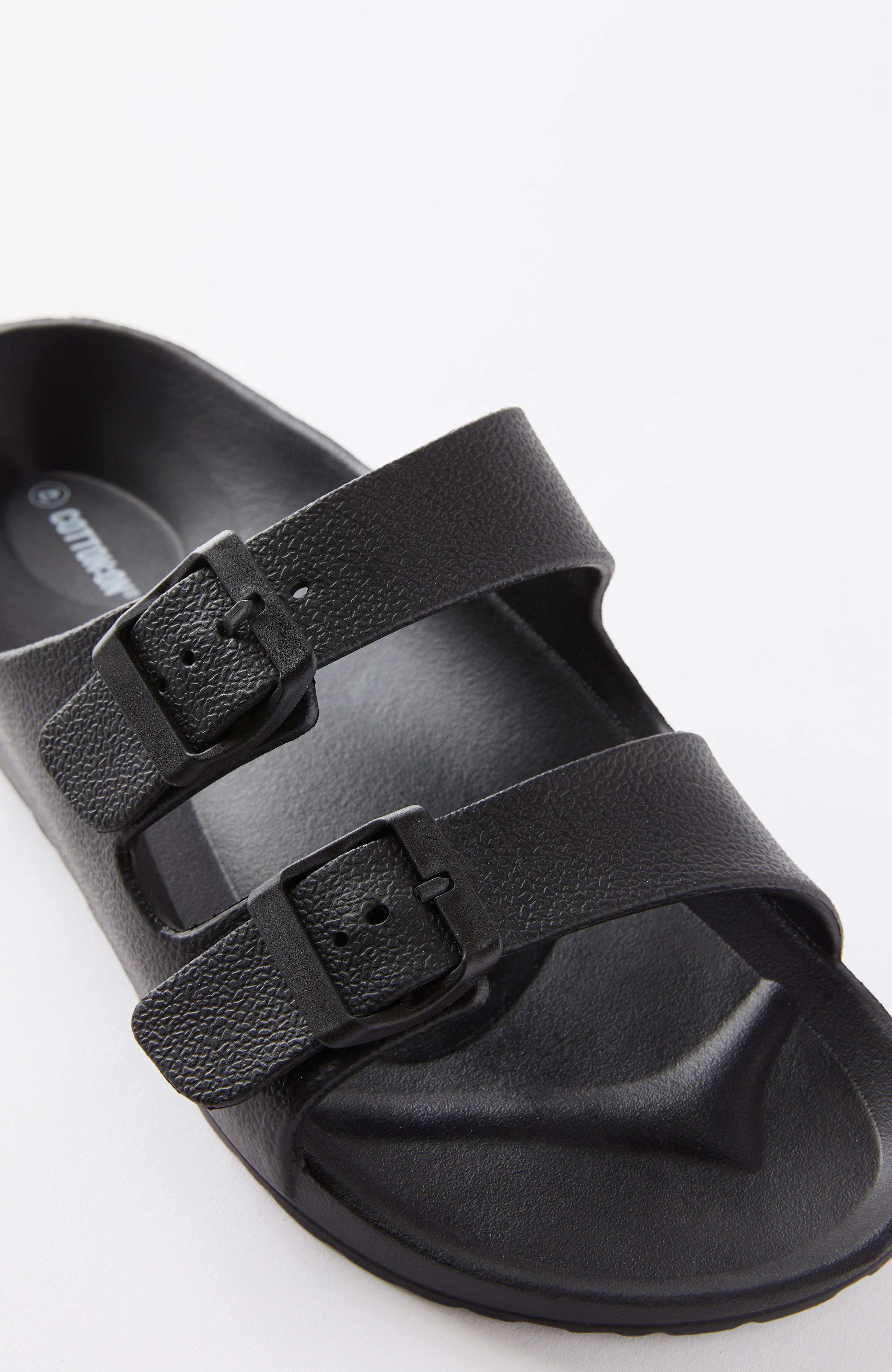 Cotton On Men's Eva Double Buckle, Alternate, color, 