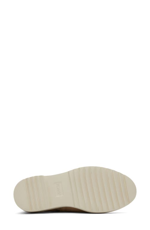 Shop Toms Maude Bootie In Oatmeal Suede