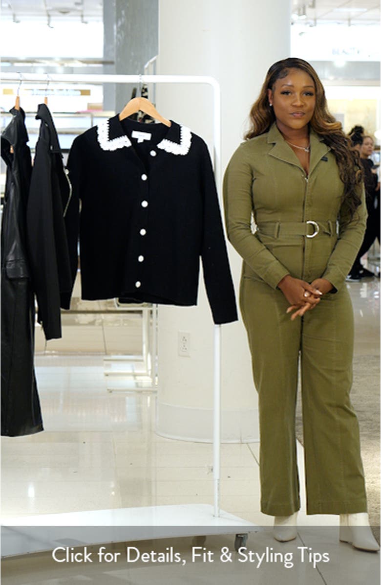 Collared Cardigan, sales video thumbnail