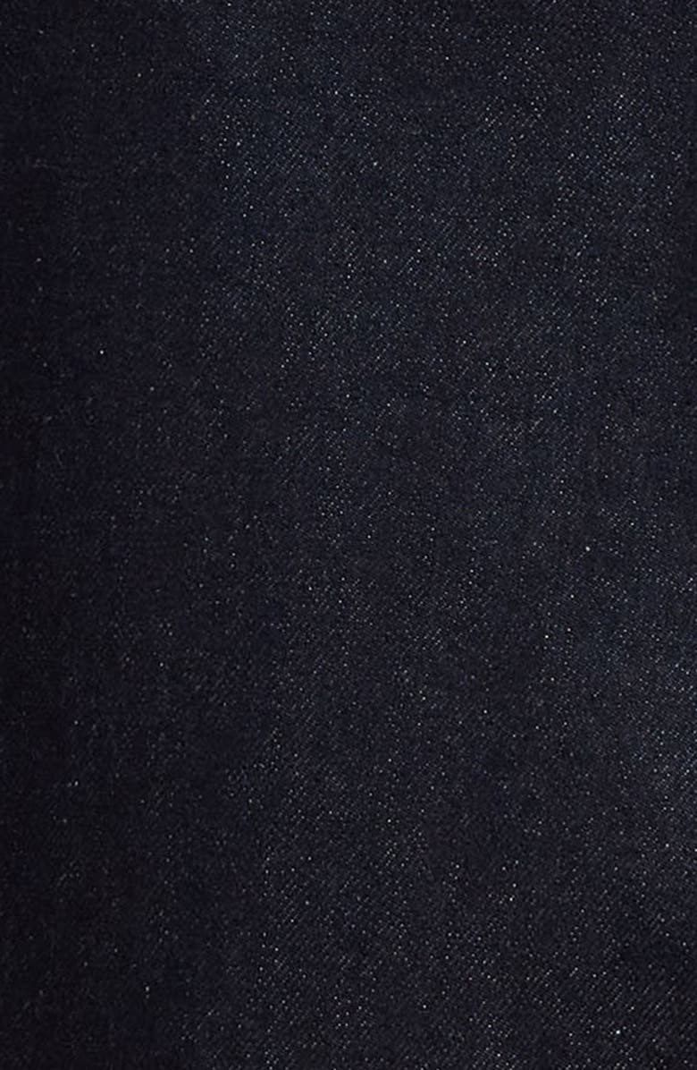 Nordstrom Kids' Crop Wide Leg Jeans, Alternate, color, Dark Blue Wash