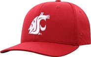 TOP OF THE WORLD Men's Top of the World Crimson Washington State Cougars Reflex Logo Flex Hat