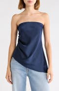 WAYF Vienna Strapless Top