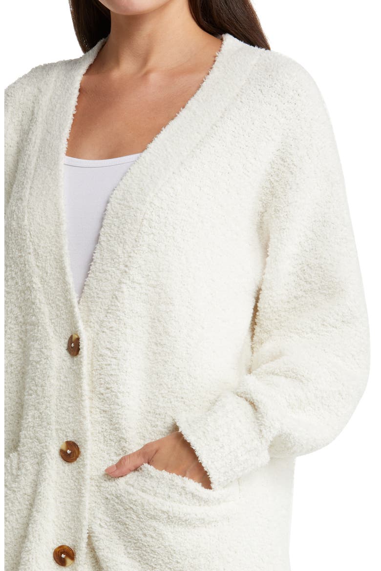 Joselyn Lounge Cardigan, Alternate, color, CREAM