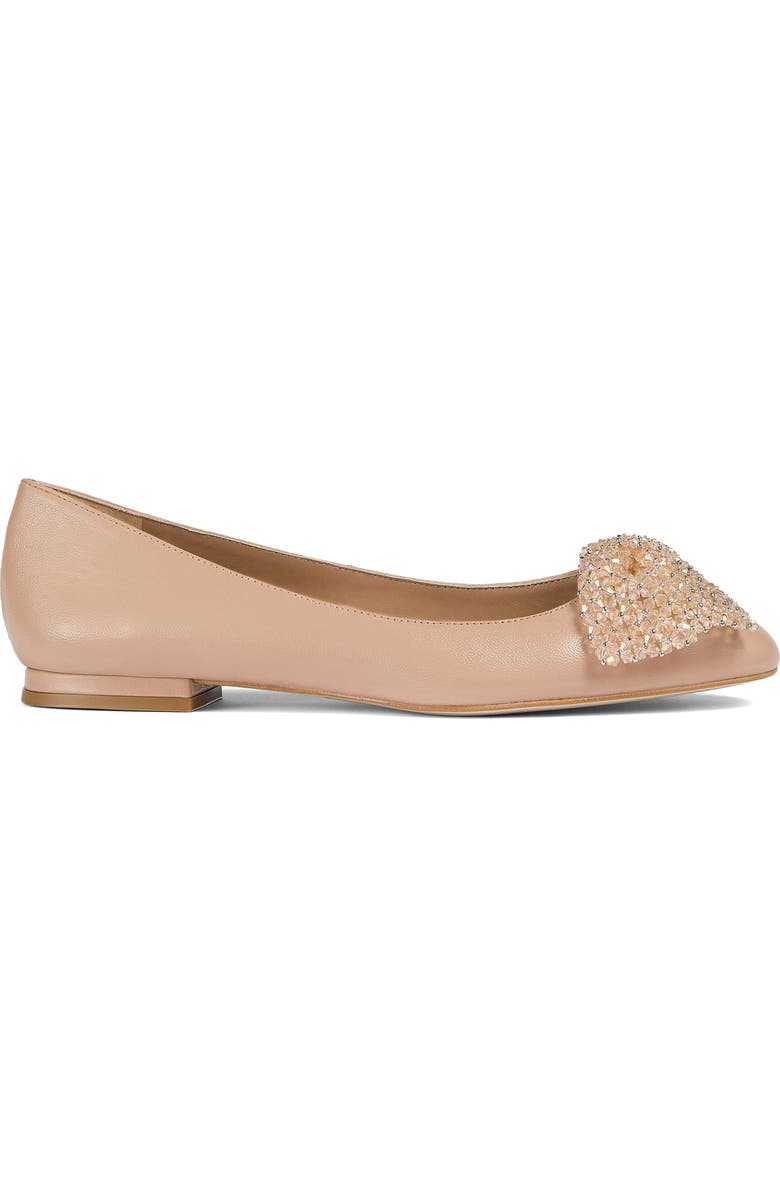 LK Bennett Christa Bow Flat, Alternate, color,