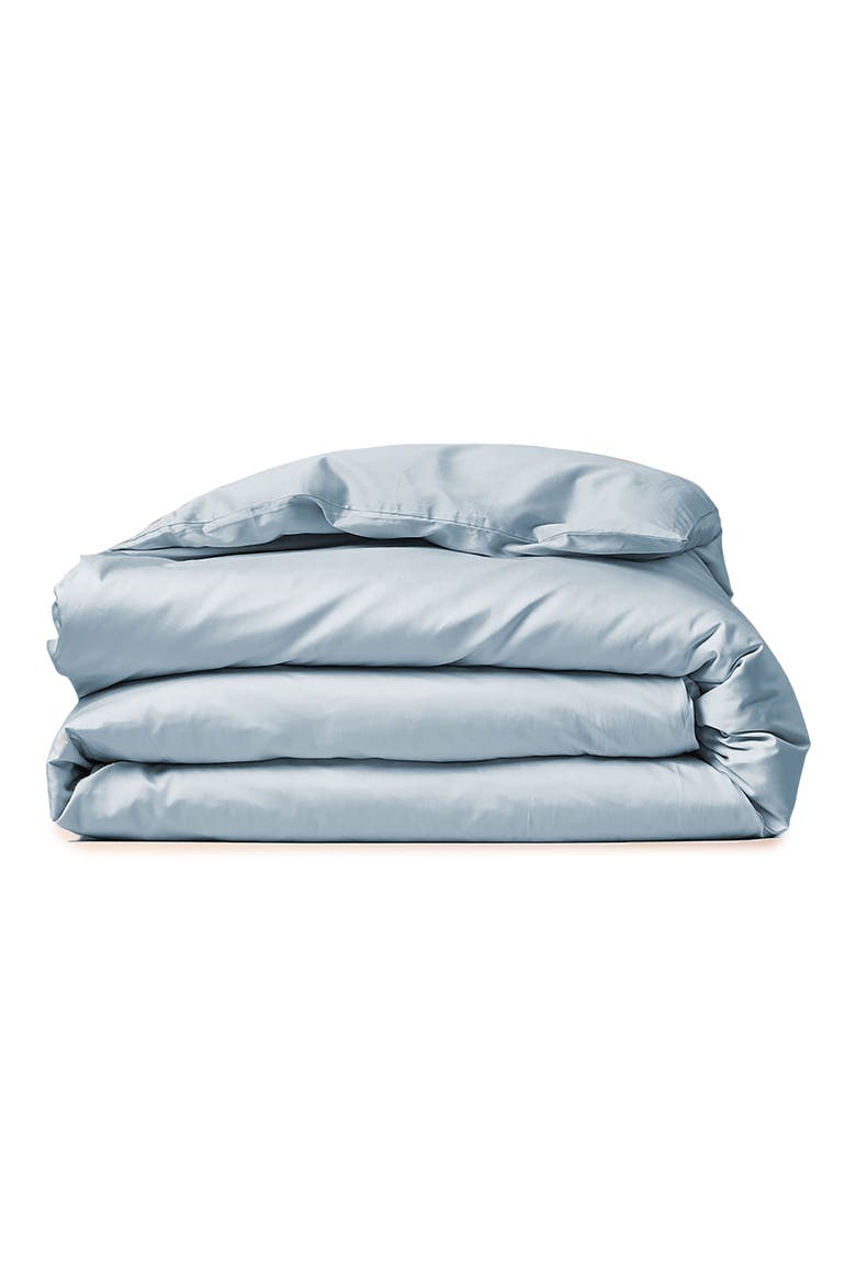 Heavenly Tencel® Lyocell Duvet Cover, Main, color, LIGHT BLUE