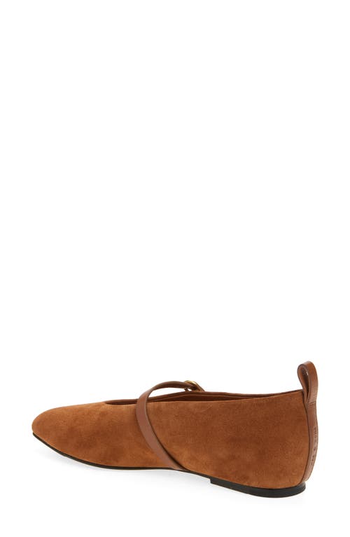 Rag & Bone Spire Mary Jane Flat In Brown